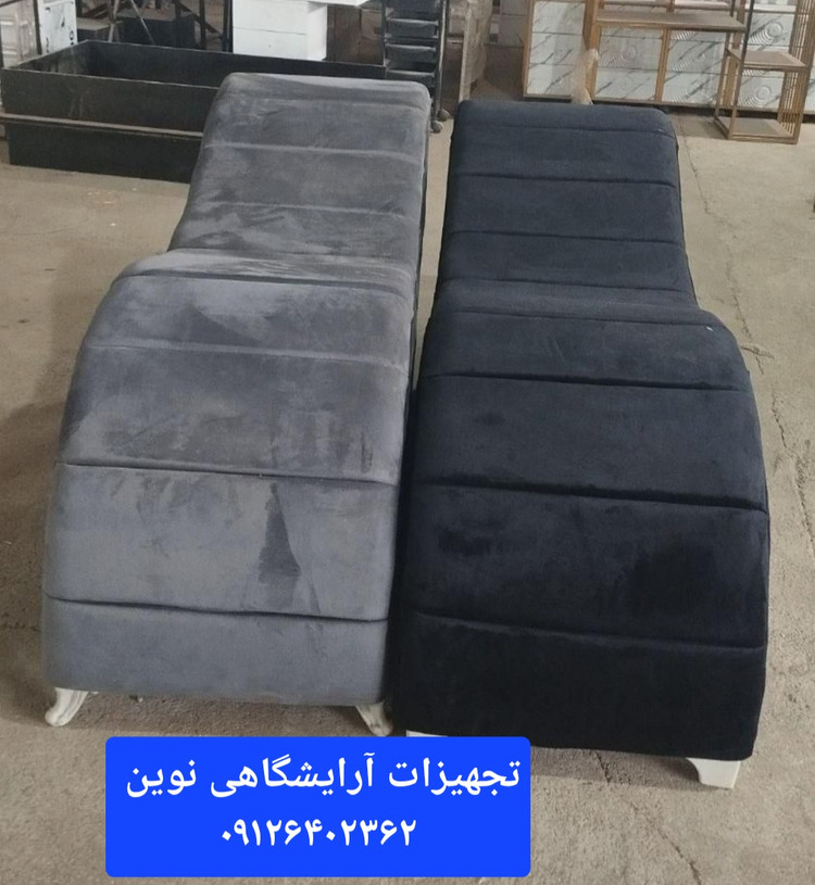 تخت آرایشگاهی تخت مژه موجی دررنگ بندی متنوع پارچه