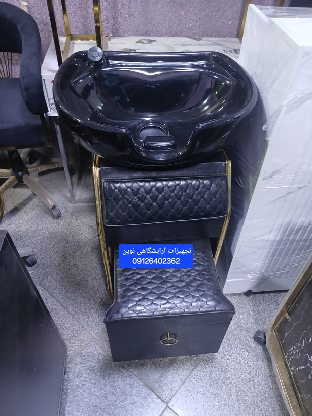 سرشور آرایشگاهی ایستاده کشویی در رنگ بندی متنوع