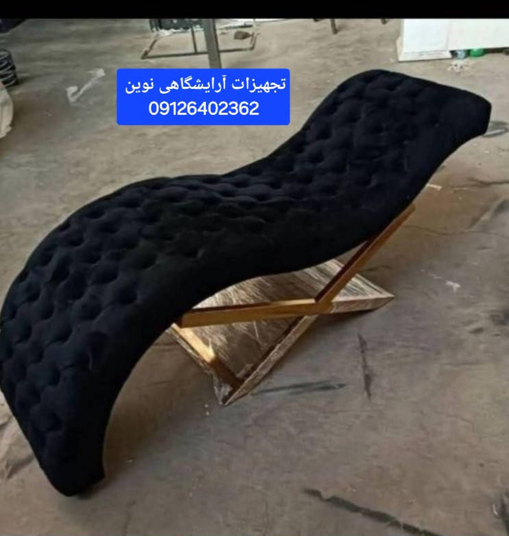 تخت مژه آرایشگاه دوخت لمسه دررنگ بندی متنوع پارچه ای