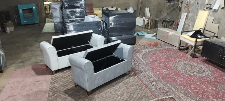 پاف لاوست دونفره جکدار دررنگ بندی متنوع وشیک