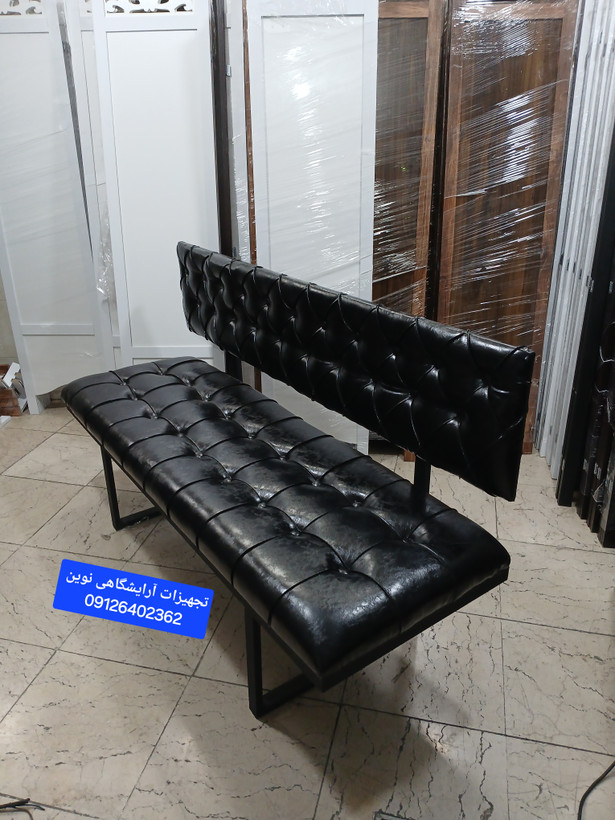 نیمکت فلزی پشدار دررنگ بندی متنوع