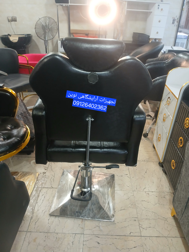 صندلی آرایشگاهی مدل گلایل جک پدالی