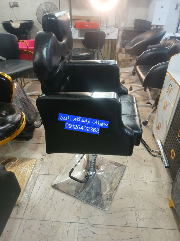 صندلی آرایشگاهی مدل گلایل جک پدالی