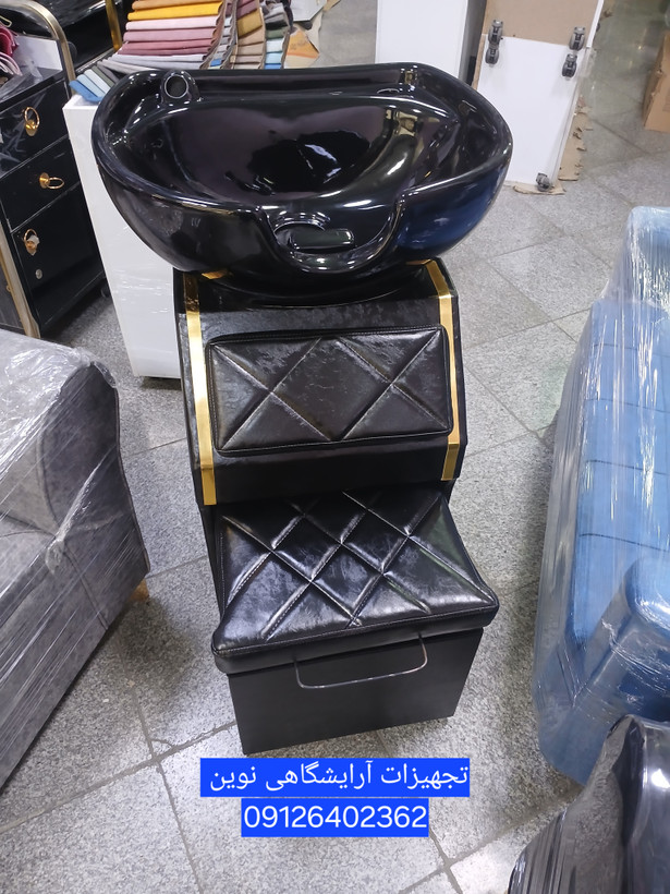 سرشور آرایشگاهی ایستاده کشویی در رنگ بندی متنوع